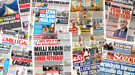 Gazete manşetleri 18 Mayıs Pazartesi