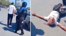 Zabıtanın seyyar satıcıya çarpıp kaçtığı iddia edildi