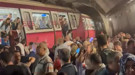 İstanbul'da metro raydan çıktı