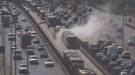 SON DAKİKA: Beylikdüzü'nde metrobüste yangın çıktı!