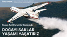 Rus uçaklarının Türkiye’deki yangın mesaisi