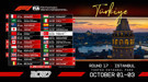 TOSFED İstanbul Park, 1-3 Ekim 2027 tarihlerinde Formula 1 Turkish Grand Prix’e ev sahipliği yapacak