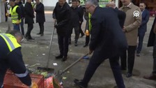 Sendikacıyı yumruklayan Başkana 1 Mayıs ziyareti