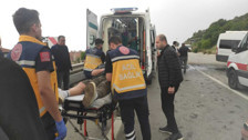 Bursa'da korkunç kaza: İşçi servisi ve otomobil çarpıştı, 12 yaralı