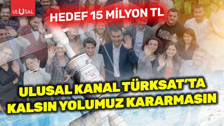 Ulusal Kanal'ın imecesine çağrı: "En zor günlerde yanımızdaydı, şimdi sıra bizde"