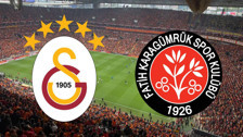 Galatasaray - Fatih Karagümrük maçı ne zaman, saat kaçta, hangi kanalda? Süper Lig 2. hafta heyecanı
