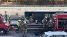 İstanbul’da metrobüs yangını! Yolcular can havliyle dışarıya kaçtı