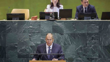 Lavrov BM Genel Kurulu’nda konuştu “Önlem alınmazsa Filistin topraklarında tanınacak hiçbir şey kalmayacak”