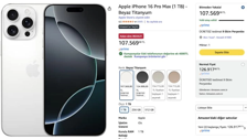 Amazon’da iPhone 16 Pro Max indirimi ne kadar? Fiyat 19 bin TL düştü!
