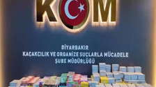 Diyarbakır’da kaçakçılık çetesi çökertildi! Silahlar, sigaralar, paralar...