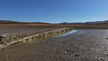 Konya’da sular çekildi, Apa Barajı’ndaki tarihi köprü yeniden ortaya çıktı