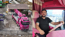 İnşaat sahasında alışılmadık görüntü: Hatay’da pembe vinç gündem oldu