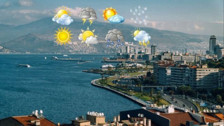 Meteoroloji haritayı turuncuya boyadı! 14 Haziran sel ve heyelanın vuracağı iller açıklandı