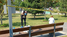 Çatalca'da parkta vahşet! Boşanma aşamasındaki eşini boğazından bıçakladı