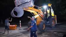 Bodrum'da ana isale hattında arıza: Su ve elektrik altyapısı zarar gördü