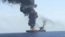 Hürmüz Boğazı'nda sıcak çatışma! İran tanker vurdu