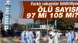 Ankara'daki terör saldırısında ölü sayısı 97 mi 105 mi? Farklı rakamlar bildiriliyor