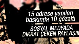 Konya'da IŞİD operasyonu: 10 gözaltı