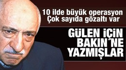 Kırklareli merkezli 10 ilde FETÖ/PDY'ye operasyonu: 40 gözaltı