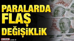 Paraların imzası değişti