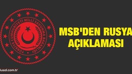 MSB'den Rusya açıklaması