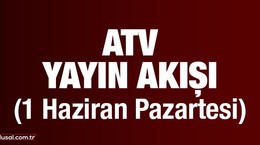 Bugün ATV yayın akışı... 1 Haziran Pazartesi 2020 ATV'de ne var? Bu akşam hangi film ve diziler var?