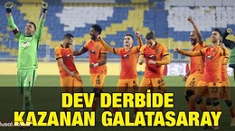 Dev derbide kazanan Galatasaray