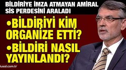 Semih Çetin bildirinin ardındaki sis perdesini araladı