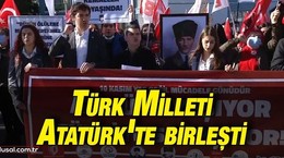 Türk Milleti Atatürk'te birleşti: 10 Kasım'da binlerce yurttaş Anıtkabir'e akın etti