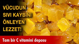 Vücudun sıvı kaybını önleyen C vitamini deposu lezzet!