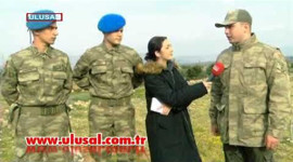 Askeri okul öğrencileri sınırda