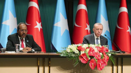 Erdoğan Somali Cumhurbaşkanı'nı ağırladı