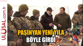 Nikol Paşinyan yeni yıla böyle girdi