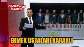 Ekmek ustaları kararlı - 2 Şubat 2023 - Ana Haber