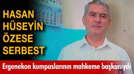 Ergenekon'un mahkeme başkanı serbest kaldı