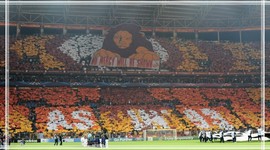 Galatasaray'dan Manchester Maçında Kareografi!