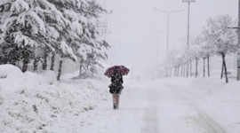 Kar kapıya dayandı!