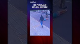 Patlamadan Kendini Zor Kurtardu! | Ulusal Haber #gündem #sondakika #haberler #keşfet