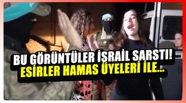 İsrailli Esir Anne ve Kız'ın HAMAS ile Sıcak Vedalaşması! | Ulusal Haber #Filistin #gündem #keşfet
