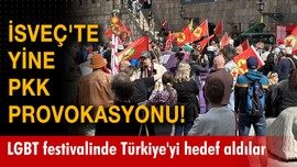 İsveç'te yine PKK provokasyonu!