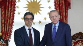 Erdoğan, Al Nahyan'ı kabul etti