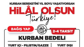 Kurban Bereketini Yıl Boyu Yaşatıyorsan Hilal Olsun Türkiye