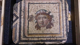 Zeugma mozaiğinin eksik parçası yurda döndü