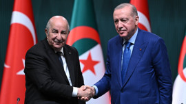 Cumhurbaşkanı Erdoğan ile Cezayir Cumhurbaşkanı Tebbun telefonda görüştü