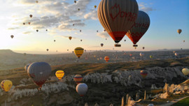 Balon turizminde yolcu sayısı başkent nüfusunu aştı