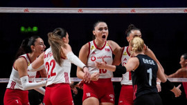 A Milli kadın voleybol takımı yarı finale yükseldi