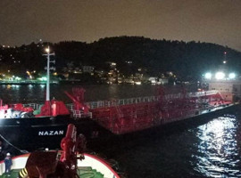 İstanbul Boğazı gemi trafiğine kapatıldı!