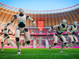 Dünyanın ilk insansı robot olimpiyatları başladı!