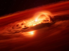 Saniyede 6 milyar ton gaz ve toz yutuyor