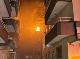 Ankara’da dehşet: Evini ateşe verip balkondan izledi!